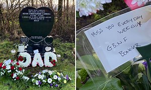 Kevin 'Gerbil' Carroll family mark 10th anniversary of death with grave tribute