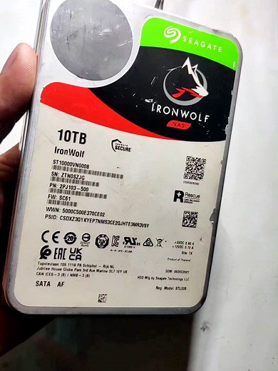 10TB Hard Drive Jack Repair & Data Recovery