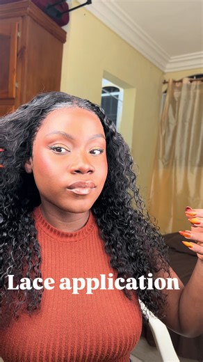 Lace application | Mini vlog |Mini tutorial | hair from @DEUZELL Store | lace hair