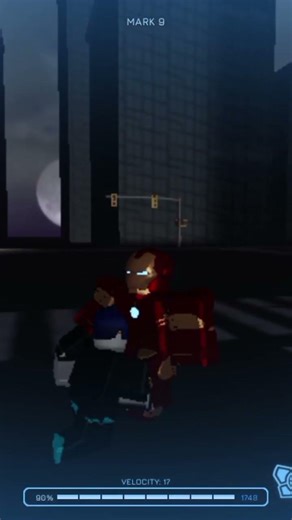 I became iron man in roblox