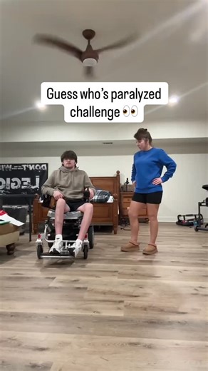 Kaden Sullivan | Guess who u think is paralyzed challenge…let me know what yall think in the comments 💀 #paraplegic #funnyvideos #spinalcordinjury... | Instagram