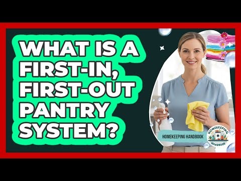 What Is A First-In, First-Out Pantry System?
