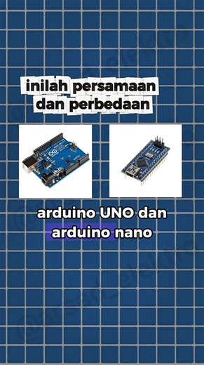 Arduino Uno vs Arduino Nano #arduino #arduinoproject #robotika #internetofthings