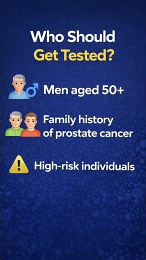 PSA Test Explained | Early Detection of Prostate Cancer Can Save Lives 🚨#shorts