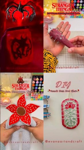 EPIC STRANGER THINGS CRAFTS DIY For FANS