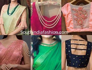DIY Designer Blouse - 8 Easy DIY Designer Saree Blouse Ideas!