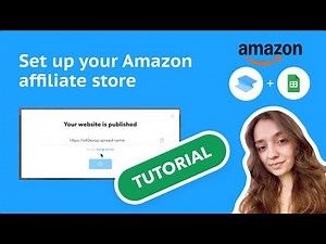 How to set up an Amazon affiliate store with a website in 10 minutes