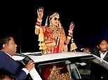 Bride escapes deadly speeding car that crashed in wedding convoy
