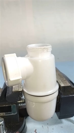 How to Securely Connect a Sink Siphon using a Bicycle Inner Tube Gasket. Every Plumber Should Know This Trick! DIY Plumbing Basics. Beginner's Guide to Plumbing. Plumbing tips and tricks #diy #plumbing #tipsandtricks #skills #howto | Mr. Creative