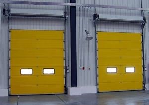 [Hot Item] Exterior Overhead Thermal Insulated Panel Lift Rolling up Automatic Metal Industrial Electrical Garage Sectional Auto Door
