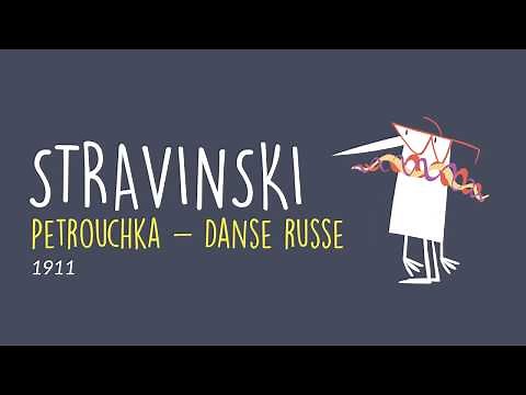 Stravinski, Petrouchka, « Danse russe », 1911 (extrait)