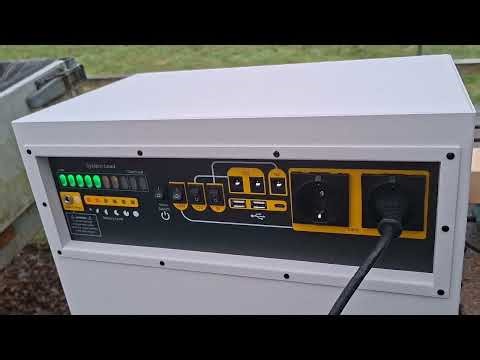 test Sunsynk Contour makita 1200w zaag noodstroom accupakket verrijdbare stroomvoorziening HCBA.NL