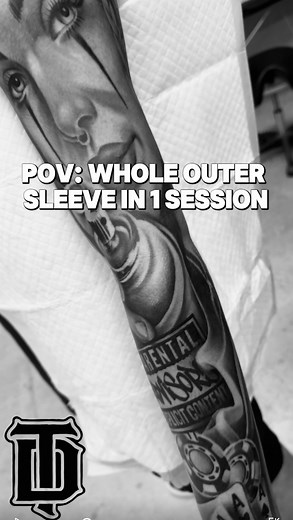 Whole half sleeve in 1 session?? DAY 18/30 I was lucky with this one as the bro had a skinny arm, But with that came another challenge with tryna get the big Chicano face to fit on the spot he wanted. Final result!!! DOPPEEEE👌🏽 @inknurse @omsupplies . . . . . . . . . . . . . . #deflotattoos #nztattoos #fyp#rotoruatattooist #lostandfoundtattoos #metrixtattoos #nzchicanotatts #nzchicanotattooartist #deflotattoosandarts | Deflo Tattoos & Arts