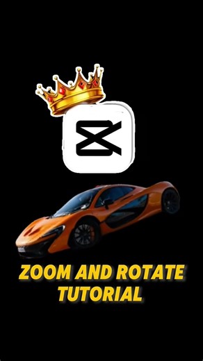 Capcut zoom and rotate tutorial 🚀🤯