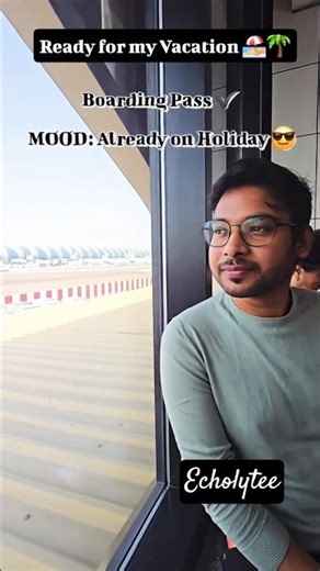 Vacation mode ON → Boarding pass done → Manager calls → Phone OFF Corporate worker will FEEL this
