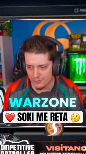 @Soki challenges me! 😁 Do you consider it a success or do we have to repeat it? 🤔 #warzone #warzo...