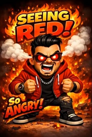 “See Red” Idiom 🚨 Meaning + Example (English Short)