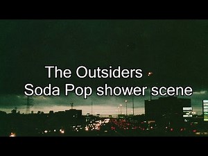 The Outsiders- Soda Pop shower scene (HD)