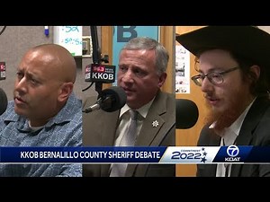 Candidates for Bernalillo County Sheriff face off on KKOB Radio