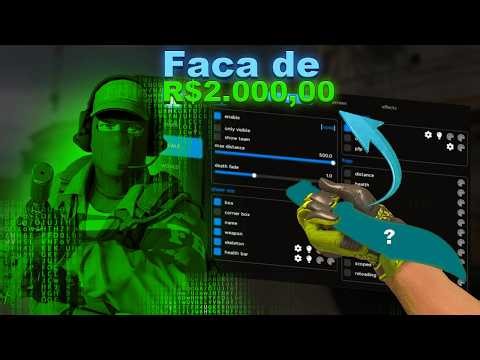 I used the best Brazilian cheat with an inventory of R$1,500 (did I get banned?) - ft. HydraWare