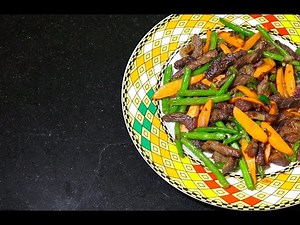 Tibs & Veg - Amharic Recipes - Amharic Cooking - Ethiopian Food