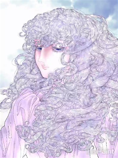 Demon with Angelic Face: A Unique Digital Artwork