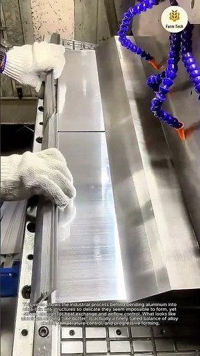 Bending Industrial Aluminum Like Butter: Incredible Process of Making Ultra-Thin Aluminum Fins