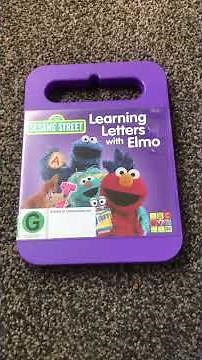 Opening to Sesame Street - Learning Letters with Elmo 2012 DVD