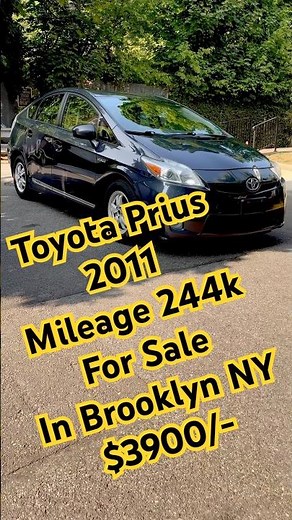 Toyota Prius 2011 🚗 | 244k Miles | $3900 | Brooklyn Sale + Full Review!