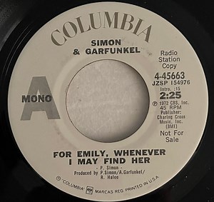 Simon & Garfunkel - America / For Emily, Whenever I May Find Her