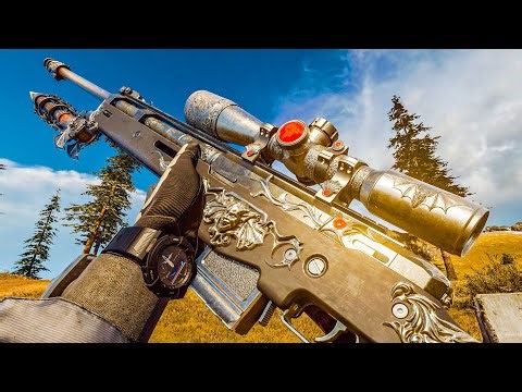 WARZONE VERDANSK BR LW3A1 FROSTLINE SNIPER GAMEPLAY! (NO COMMENTARY)
