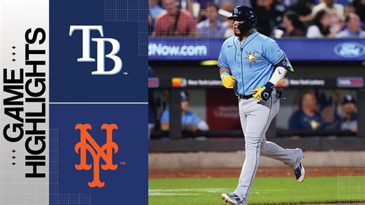 Rays vs. Mets Highlights