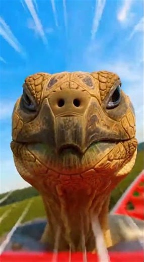 Slowest Tortoise On Fastest Roller Coaster