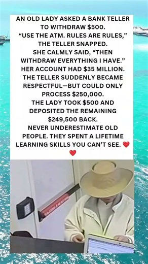 Never Underestimate an Old Lady ❤️