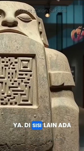 Heboh penemuan arkeologi QR CODE di patung mayat!!!