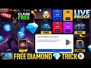 💎 4000 Free Diamonds in Free Fire Trick | How to Get Free diamond in freefire max | Free Diamond App