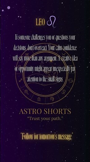 Leo Today – A Powerful Realization Changes Everything (Daily Horoscope)