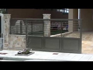 Συρόμενη γκαραζόπορτα #1 - Εξωτερική λήψη