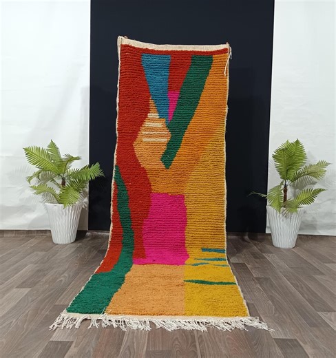 Custom Runner Rug - Moroccan Runner Rug - Pink Runner Rug - Hallway Runner Morrocan - Soft Wool Runner - Berber Runner Pink . - Etsy