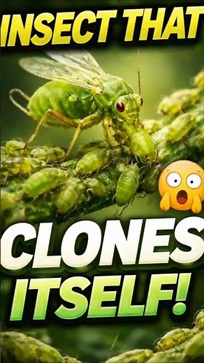 Insect That Clones Itself 😳