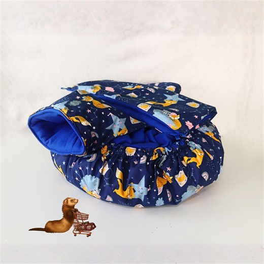 Ferret Bedding Set Clever Fox – 3-piece Essential Kit: Large Group Bed, Crinkle Tunnel Hammock – Cage-free Ferret Room Decor Accessories - Etsy