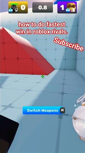 how to do fastest win in roblox rivals #roblox #rivals