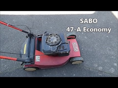 Rasenmäher reparieren - SABO 47-A Economy