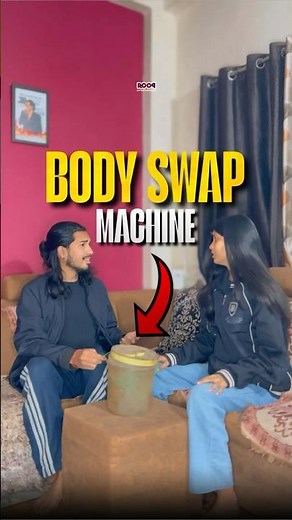 Body Swap Machine 😱🔥 #shorts