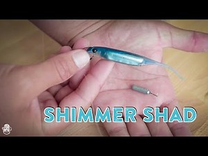 ULTRA Realistic Dropshot Bait | The Catch Co. Shimmer Shad