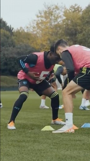 Inside Arsenal Training 🔴 | Arteta’s Fun Reaction Game