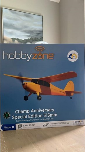 Unboxing the HobbyZone Champ Anniversary Special Edition RTF (Ready-To-Fly) Beginner RC Airplane!