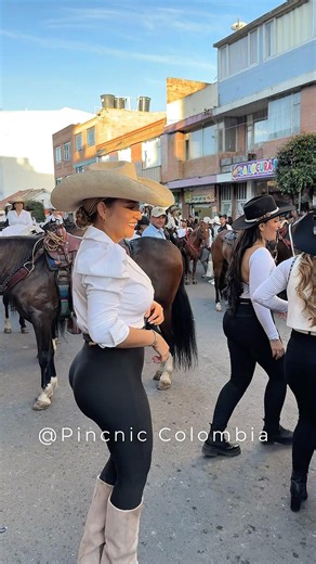 It’s only getting started—stunning cowgirls light up the ride with their dancing moves.