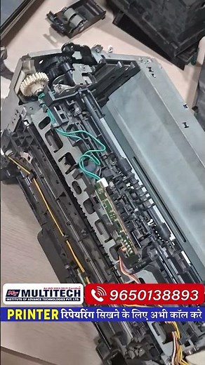 Printer Parts Explained by Students | Printer Practical Repairing Class | Multitech Institute