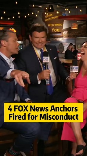 1.8K views | 4 Fox News anchors fired for misconduct #celebrity #celebrities #usa #movie #hollywood #2025 #famous #news | Celebrity Gossip | Facebook